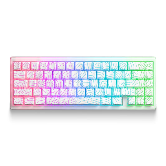 XVX M67 JadeStone VIA Tri-Mode Mechanical Keyboard
